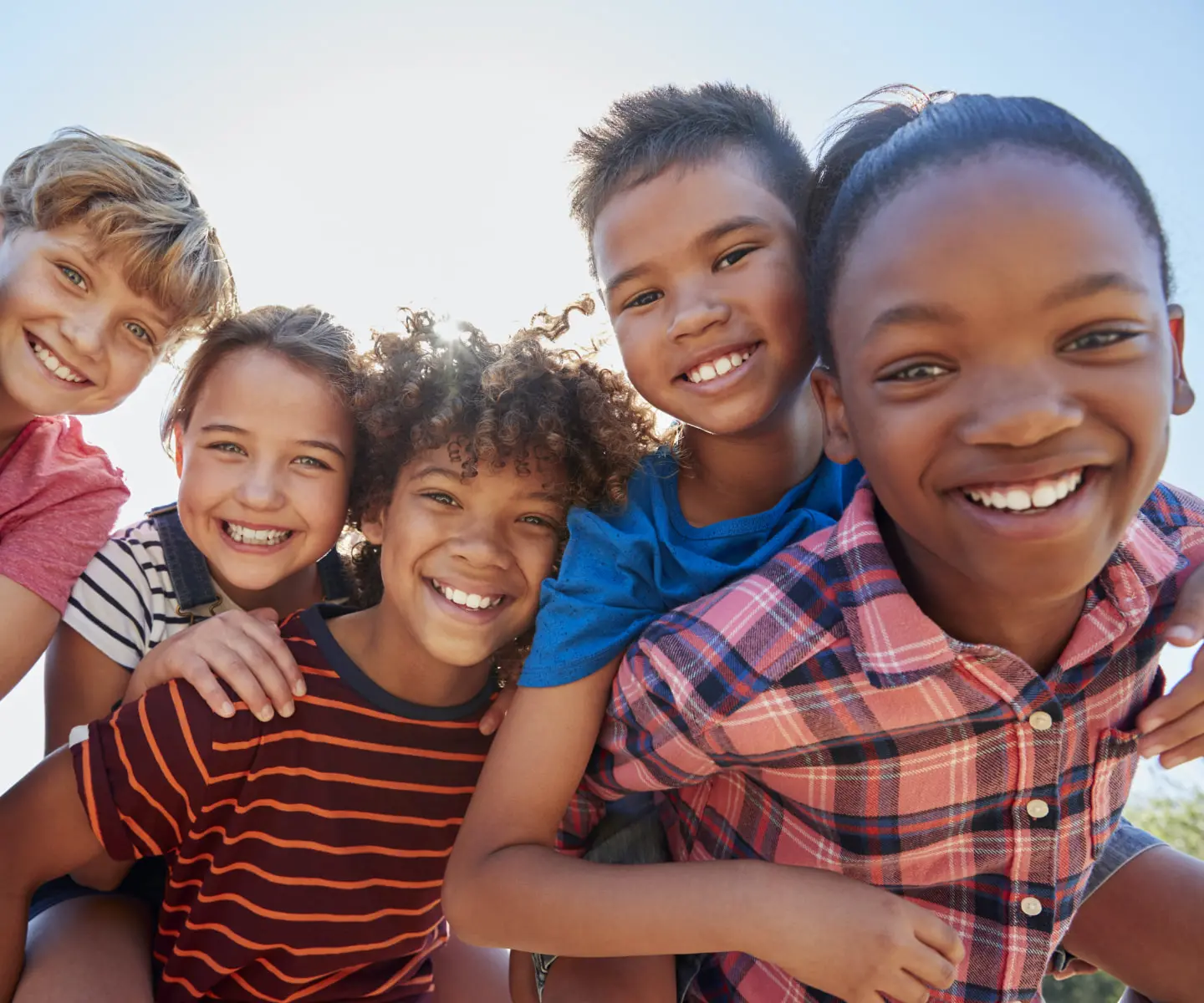 Children smiling