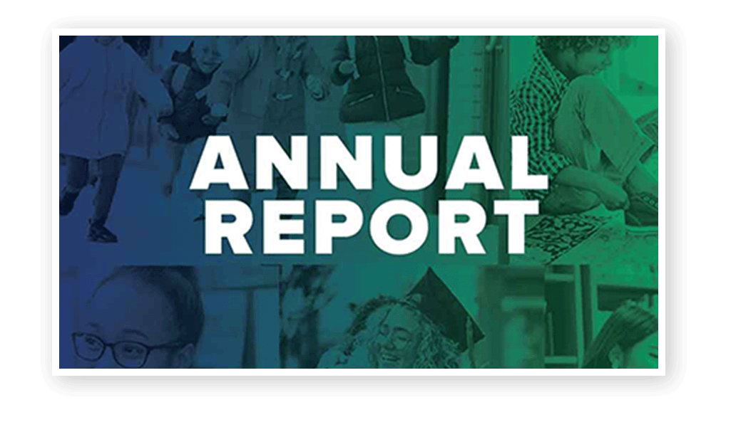 Northwest Federal Credit Union Foundation annual report cover featuring youth support initiatives and community partnership information.
